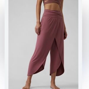 Athleta Dusty Rose Release Pant Maxi Skirt
